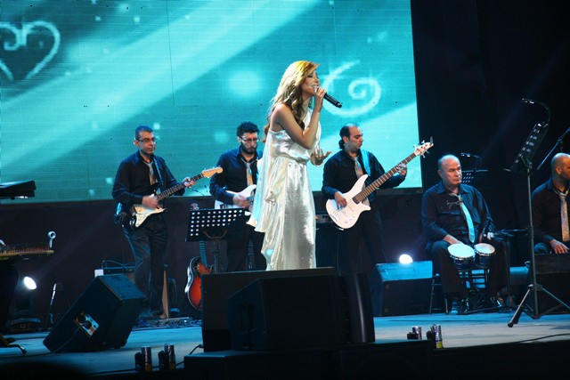 Nancy Ajram at Beirut Holidays